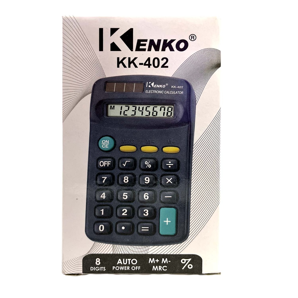 Calculadora Solar 8 Dígitos En Pantalla KK-402 | Arquipunto.cl